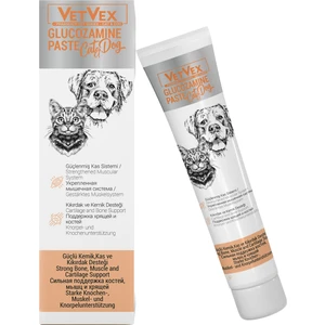 Glucozamıne Pasta Kedi ve Köpek Için Güçlü Kemik Kas ve Kıkırdak Desteği 100 gr - Vetvex