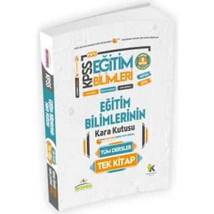 İnformal Yayınları KPSS Eğitim Bilimlerinin Kara Kutusu Tüm Dersler Tek Kitap Konu Ö.d.Çözümlü Çıkmış Sor Bankası