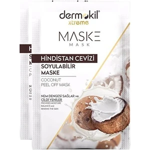 Hindistan Cevizi Soyulabilir Yüz Maskesi 15 Ml X 2 Adet