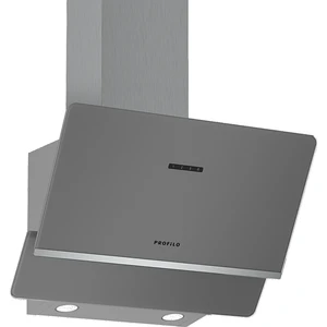 DVK6J671 Platin Gri Cam Yüzey Duvar Tipi Davlumbaz