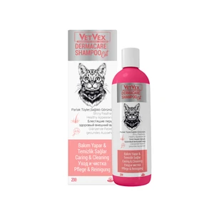 Dermacare Shampoo-Kedi Bakım Şampuanı 200 ml -Vetvex