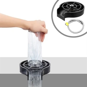 Lena Store 34 Buffer® Yüksek Basınçlı Otomatik Bardak Yıkama Aparatı Mutfak Lavaboları Için Hızlı Kupa Durulayıcı