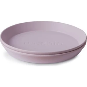 Ikili Yuvarlak Yemek Tabağı - Soft Lilac