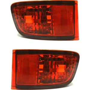 Toyota Land Cruiser Prado 120 İçin Kuyruk Lambası 2002-2009 Arka Tampon Reflektörler Işıkları Hiçbir Ampul Arka Işık Kuyruk Işık Kabuk (Yurt Dışından)