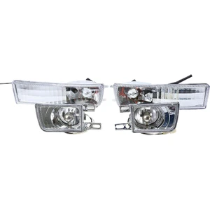 4 Adet Ön Tampon Temizle Sis Dönüş Sinyali Işık Lambası Lh & Rh Mk3 Golf Jetta 1993-1998 (Yurt Dışından)