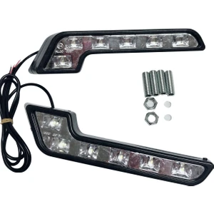2X12 V Süper Parlak Drl LED Gündüz Farları Arabalar İçin Oto Su Geçirmez LED Sürüş Işıkları Sis Lambaları Araba Styling (Yurt Dışından)