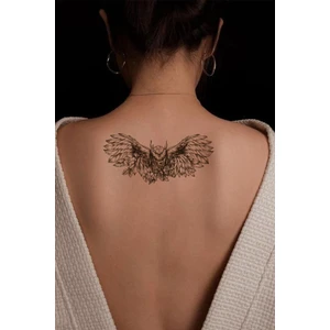 Gerçekçi Baykuş Dövmesi Owl Tattoo