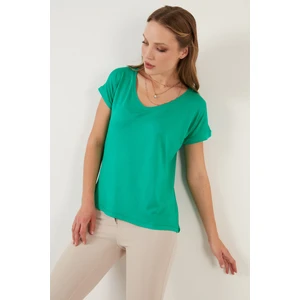 V Yaka Rahat Kesim Bluz Bayan Bluz 5862000