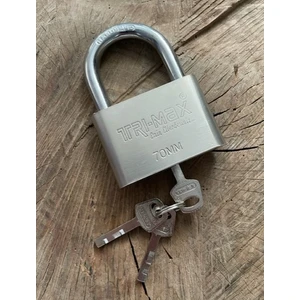 Çelik Asma Kilit 70MM Paslanmaz Yaysız Asma Kilit