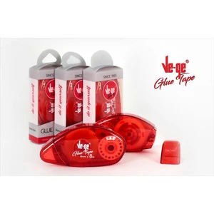 Şerit Yapıştırıcı Glue Tape 8MMX8M Kırmızı.