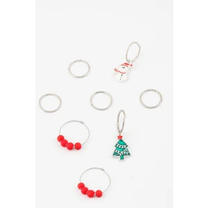 New Obsessions Yılbaşı Süsleri Saç Küpesi Seti 8'li Paket