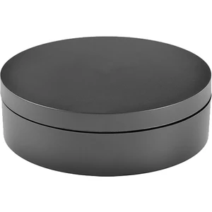 12 cm. 360 Derece Dönen Turnot Mat Elektrik Ekran Stand Video Çekim Planları Turntable, Yük: 3 kg. - Siyah (Yurt Dışından)