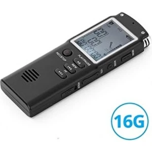 16 G-Gb Dijitial Ekranlı Ses Kaydedici - Mp3 Çalar