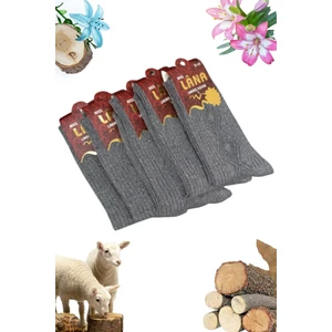 Kral Socks Bayan Kışlık Termal Etkili (5'li Paket) Lambswool Kuzu Yünlü Çorap