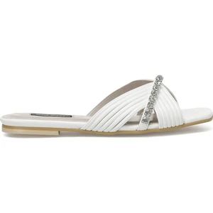 Nine West Tanvo 2fx Beyaz Kadın Terlik