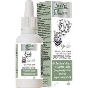 Eyes Clean Kedi ve Köpek Için Göz Temizleme Solüsyonu 50 ml -Vetvex