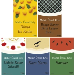 Dünya Bu Kadar - Bangır Bangır Ferdi Çalıyor Evde - Olduğu Kadar Güzeldik - Kara Yarısı - Sarıyaz - 5 Kitap - Mahir Ünsal Eriş