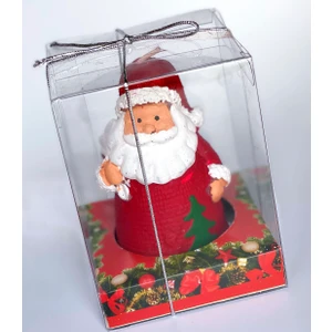 Queen Aksesuar Ithal Lüks Hediye Kutulu Yeni Yıl Yılbaşı Özel Süslü Noel Baba Dekoratif Biblo Mum