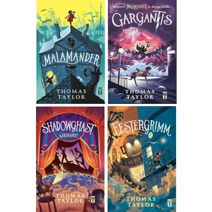 Malamander Serisi 4 Kitap Set / Gargantis - Shadowghast - Festergrimm / Thomas Taylor
