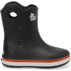 Bınono BINONO TOG F 2PR Siyah Erkek Çocuk Yağmur Çizmesi