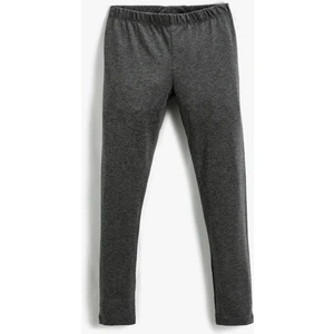 Basic Tayt Beli Lastikli Pamuklu