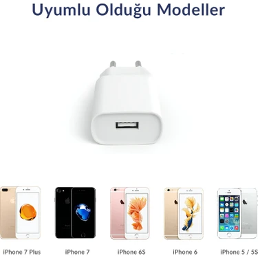 Woyax by Deji iPhone Şarj Aleti 5 5s 6 6s 7 7plus Se 1. 2. Fiyatı