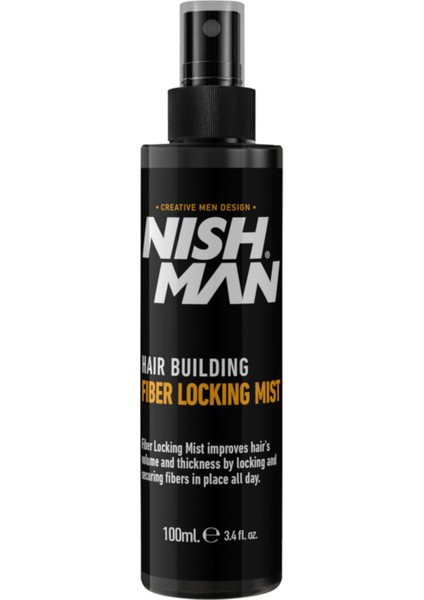 Nıshman Saç Dolgunlaştırıcı Keratin Fiber (Orta Kahve) + Sabitleyici Spray (Set)