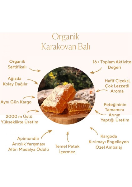 Karakovan Petek Bal 500G