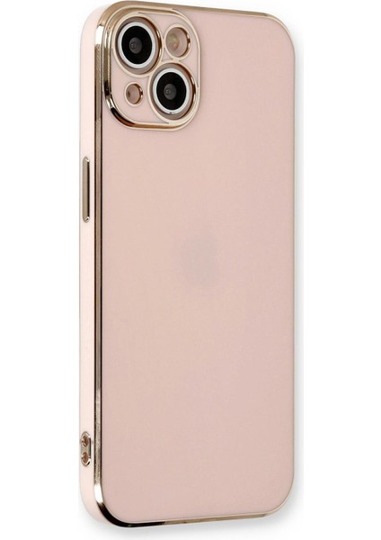 Apple iPhone 14 Kılıf Olive Plated Pembe
