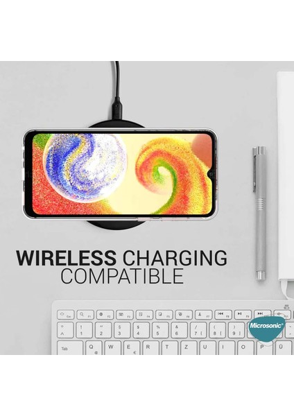 Samsung Galaxy A04 Kılıf Transparent Soft Şeffaf