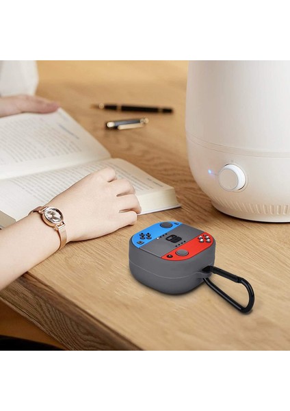 Samsung Galaxy Buds Pro ile Uyumlu Karakter Görünümlü Cartoon Kılıf Nint-Endo
