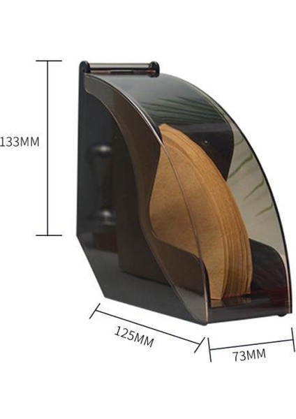 Büyük Kahve Filtreleri İçin Akrilik Kağıt Tutucu (Yurt Dışından)