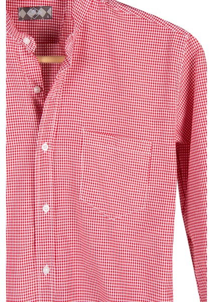 Erkek Ekoseli Hakim Yaka Uzun Kollu Gömlek Sg-U 21Y-4300597-1 fiyatları