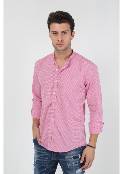 Erkek Ekoseli Hakim Yaka Uzun Kollu Gömlek Sg-U 21Y-4300597-2 fiyatları