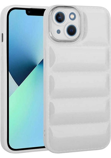 Apple iPhone 13 Kılıf Kamera Korumalı Airbagli Dikişli Silikon