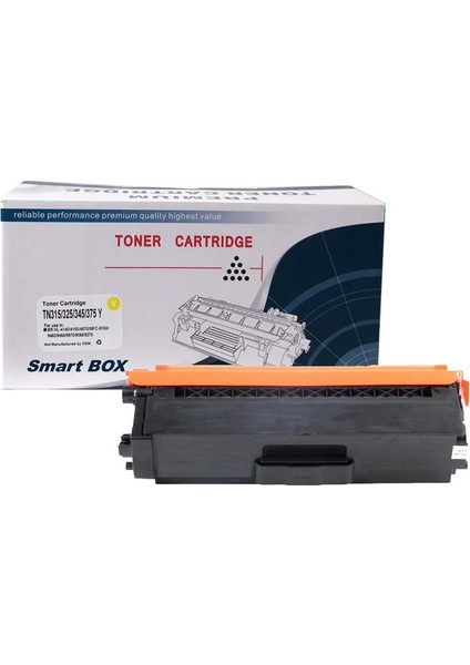 Brother TN315-TN325-TN345-TN375 Sarı Muadil Toner 3500 Sayfa modelleri