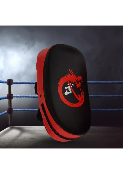 Kick Dayanıklı Tekme Pad Patlama Eldivenleri Kırmızı (Yurt Dışından)