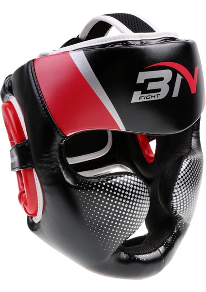 2 Pcs Pu Headgear Head Guard Mma Kickboks Eğitim Koruma Dişlileri (Yurt Dışından)