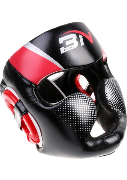 2 Pcs Pu Headgear Head Guard Mma Kickboks Eğitim Koruma Dişlileri (Yurt Dışından)