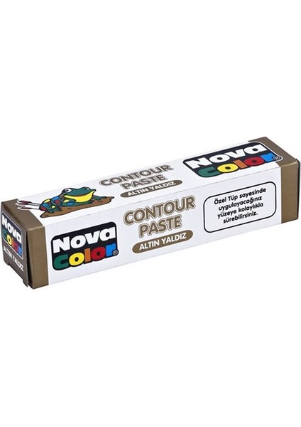 Nova Color NC-186 Contour Paste Boya Altın