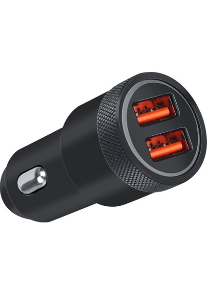 Alüminyum Alaşımlı Çakmak Uygulanabilir Araç Şarj Cihazı (Yurt Dışından)