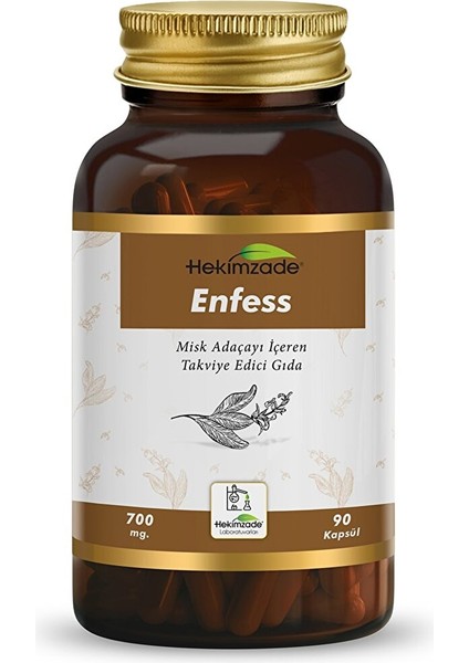 Enfess 90 Kapsül 700 mg - Misk Adaçayı İçeren Takviye Edici Gıda