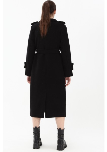 Kemerli Yünlü Uzun Kaban indirimleri