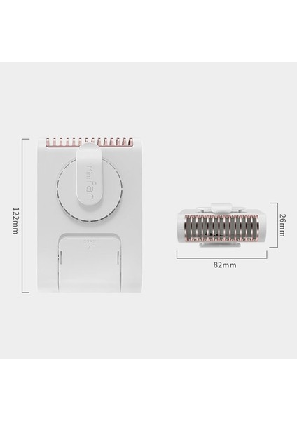 F13 Asma Boyun Fan Dış Mekan Taşınabilir USB Yapraksız Kamera Mini El Taşınağı Fan (Beyaz) (Yurt Dışından) modelleri