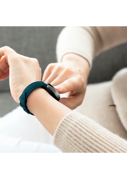 Samsung Galaxy Watch 4 - 5 - 6 / Watch 6 Classic 40MM 43MM 44MM 47MM Watch 5 / Watch 5 Pro 40 44 45 Watch 4 40 42 44 46MM 20MM Mavi Deri Kordon