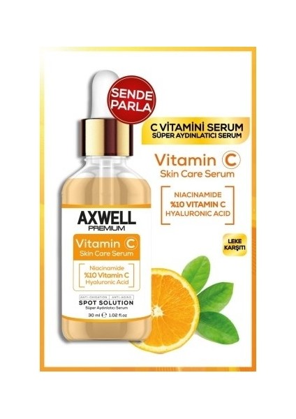 C Vitamini Süper Aydınlatıcı Serum ( 30 ml )