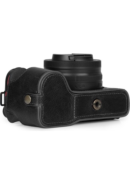 Gerçek Deri Nikon Z30 Ile Uyumlu Yarım Kamera Kılıfı modelleri