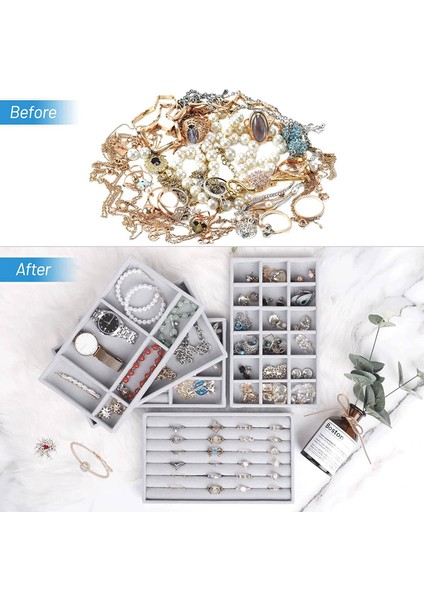 Takı Düzenleme Organizeri - Gri (Yurt Dışından) indirimleri