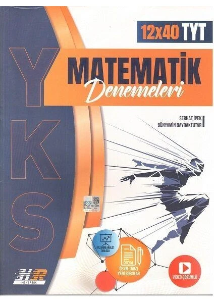 Hız ve Renk Yayınları TYT Matematik 12 x 40 Denemesi