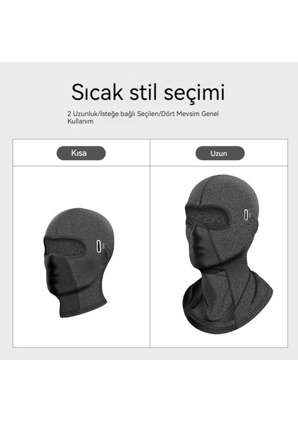 Sıcak Kayak Başlığı Motosiklet Bisiklet Maskesi Rüzgar Geçirmez ve Soğuk Önlük modelleri